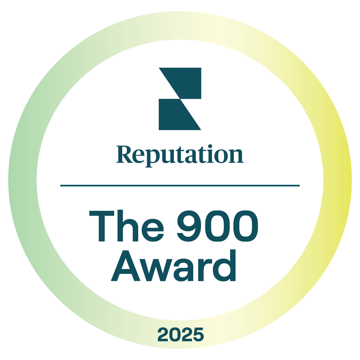 The 800 Award 2024 from Reputation